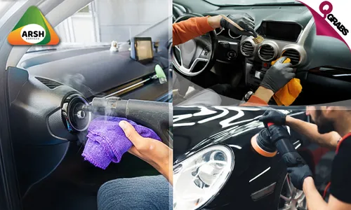 Car Interior & Exterior Detailing & Polishing + More at Your Doorstep!